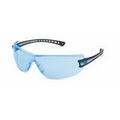 Luminary Safety Glass, Black Frame, Pacific Blue Lens